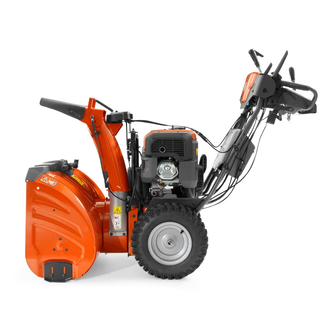 fraise à neige husqvarna ST424 profil gauche