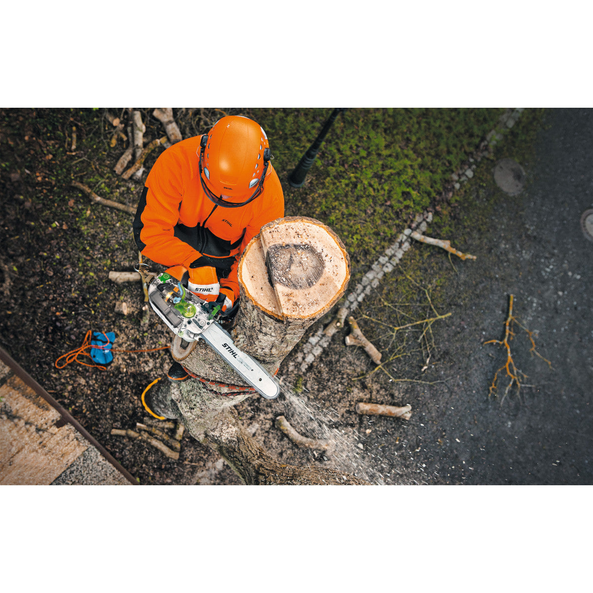 tronçonneuse elagueuse thermique stihl ms201tc-m