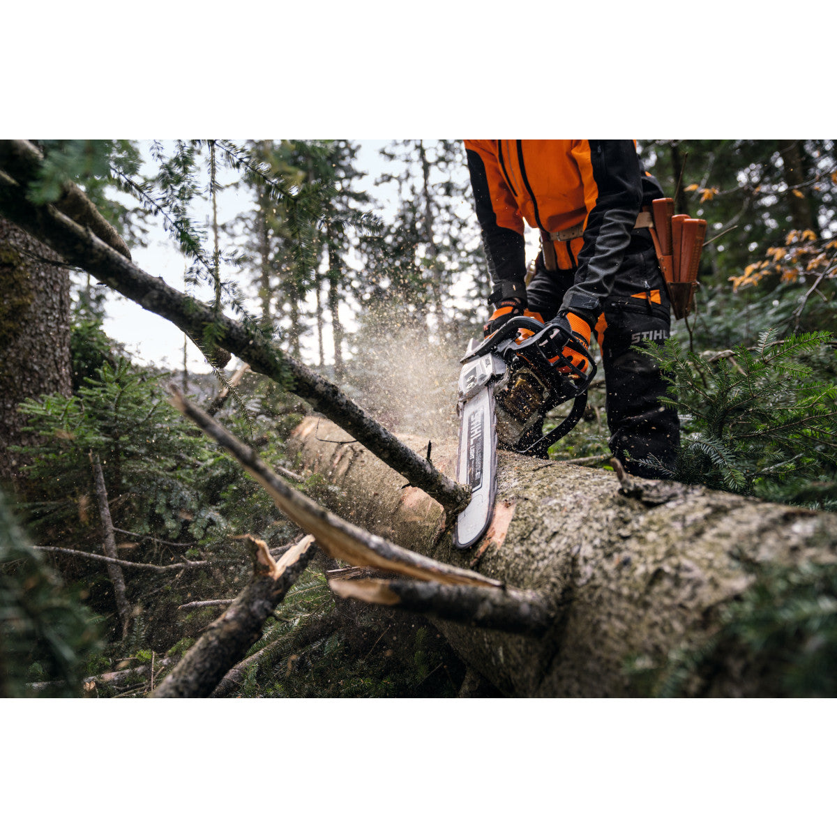 tronconneuse stihl thermique ms400