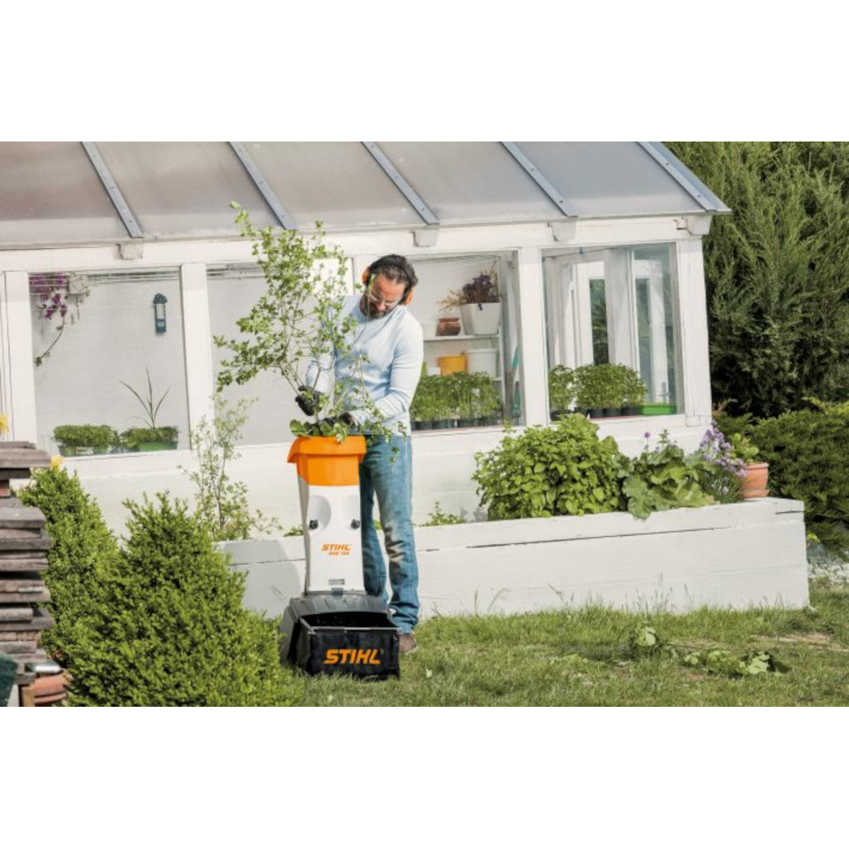 Broyeur de végétaux électrique STIHL GHE 105