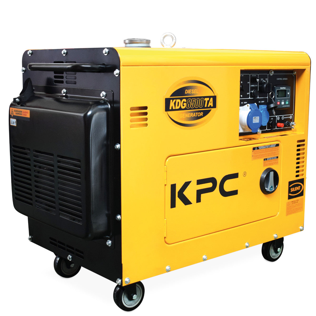 Groupe électrogène insonorisé diesel avec AVR KPC KDG 8500 TA
